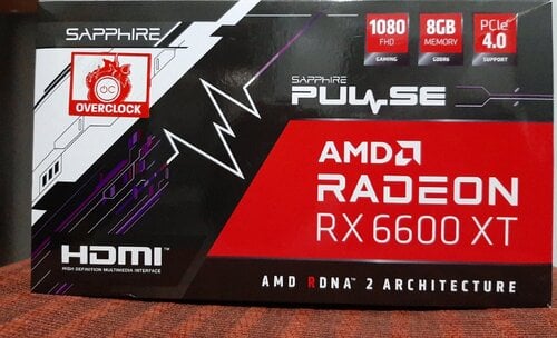 Περισσότερες πληροφορίες για "Sapphire Pulse Radeon RX 6600 XT 8GB DDR6"