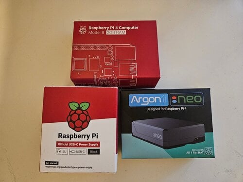 Περισσότερες πληροφορίες για "Raspberry pi 4b 2Gb + θήκη argon + τροφοδοτικό + hdmi cable"