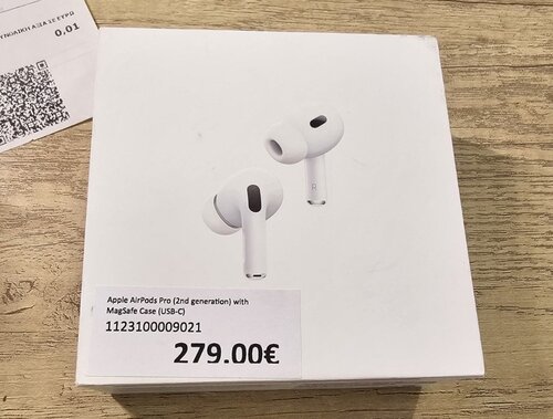 Περισσότερες πληροφορίες για "Apple AirPods Pro (2nd generation) with MagSafe Charging Case (USB‑C) In-ear Bluetooth Handsfree Ακο"