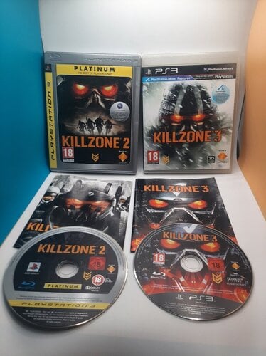 Sony playstation 3 ( ps3 ) Killzone 2 platinum , Killzone 3 πακετο και ...