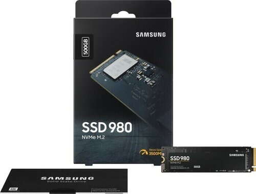 Περισσότερες πληροφορίες για "Samsung 980 SSD 500GB M.2 NVMe PCI Express 3.0"