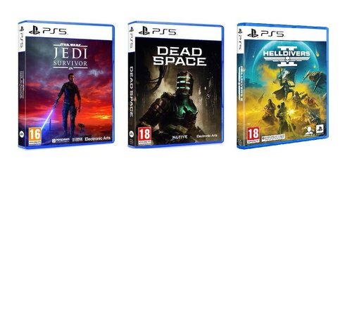 Περισσότερες πληροφορίες για "Ζητείται Star Wars Jedi Survivor ή Dead Space Remake ή Helldivers 2 για PS5"