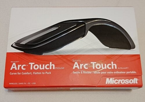 Περισσότερες πληροφορίες για "Microsoft Arc Touch Ασύρματο Ποντίκι Μαύρο"