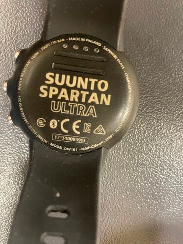 Περισσότερες πληροφορίες για "Suunto Spartan Ultra (Πολυαμίδη, Τιτάνιο)"