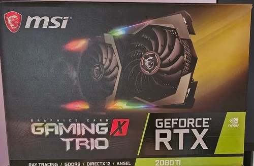 Περισσότερες πληροφορίες για "MSI RTX 2080TI GAMING X TRIO"