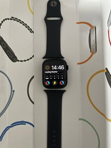 Περισσότερες πληροφορίες για "Apple Watch Series 7 Aluminium 45mm"