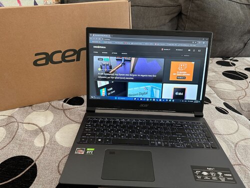 Περισσότερες πληροφορίες για "Acer Aspire 7 A715 R5-5500U/16GB/512GB/RTX 3050"