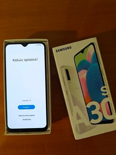Περισσότερες πληροφορίες για "Samsung Galaxy A30s (64GB) Prism Crush White"