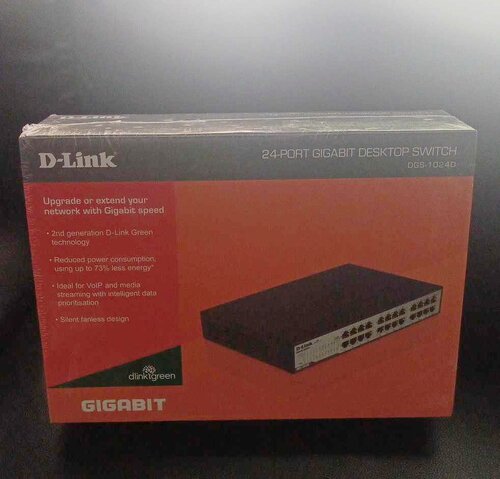 Περισσότερες πληροφορίες για "D-Link DGS-1024D 24-Port Gigabit Switch(πτώση τιμής)"