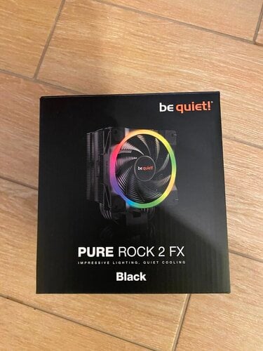 Be Quiet Pure Rock 2 FX Ψύκτρα Επεξεργαστή για Socket AM4/AM5/1200/115x/1700 με ARGB Φωτισμό
