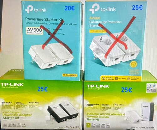 Περισσότερες πληροφορίες για "TP LINK POWER LINE KIT ΣΕΤΑΚΙΑ"