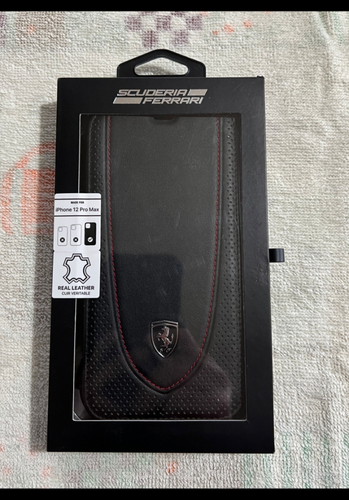 Περισσότερες πληροφορίες για "Θήκη Ferrari leather bookcase για iPhone 12 Pro Max"