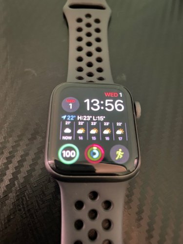 Περισσότερες πληροφορίες για "Apple Watch SE Nike+ (40mm / Space Gray / Antracite Black Band)"