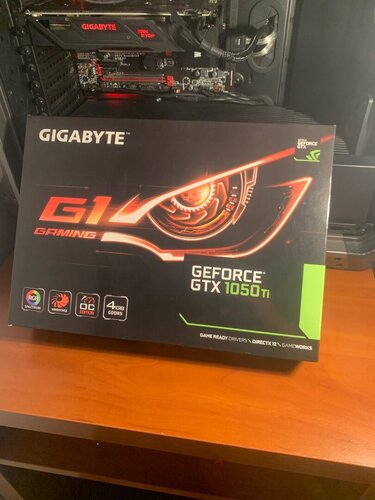 Περισσότερες πληροφορίες για "Gigabyte GeForce GTX1050 Ti 4GB G1 Gaming"