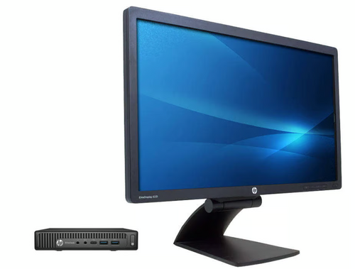 HP Elitedesk 800 G2 DM - Intel Core i5-6600, 8GB DDR4 500GB HDD μαζί με οθόνη 23" 1080p