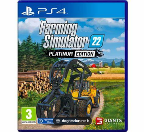 Περισσότερες πληροφορίες για "farming simulator 2022 platinum edition ps4"
