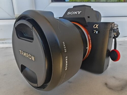 UPDATE Ο φακος πωλειτε και μονος του - Sony a7 II με 18,000 κλικ φακος tamron 35mm f/2.8