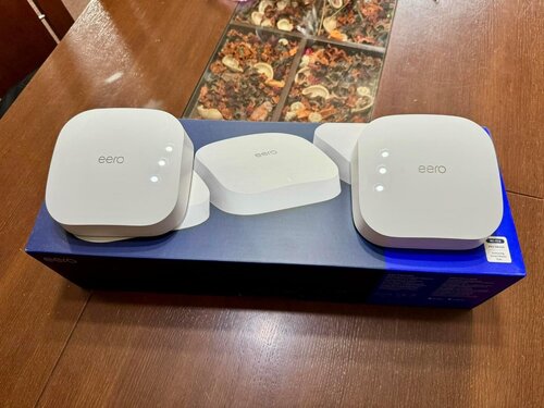 Περισσότερες πληροφορίες για "Eero Pro 6 Mesh router (2 units)"