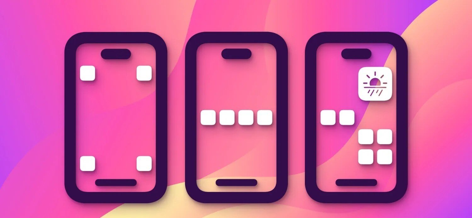 The ability to color and change the position of icons brings iOS 18 – Apple