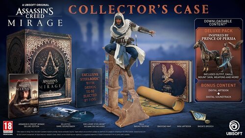 Περισσότερες πληροφορίες για "Assassin’s Creed Mirage Collector's Case PS5 Game"