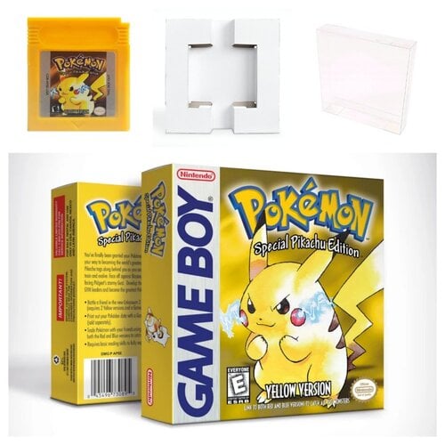 Περισσότερες πληροφορίες για "Pokemon Yellow Version Gameboy complete boxed"