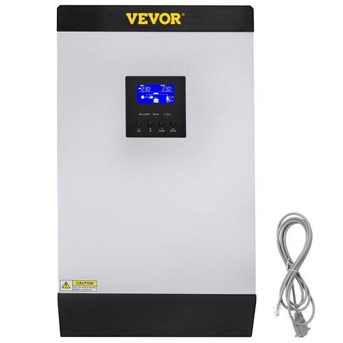 Περισσότερες πληροφορίες για "VEVOR 5000VA Power Inverter DC 48V to 230V AC Inverter with AC Charger & Solar Controller MPPT 330€"