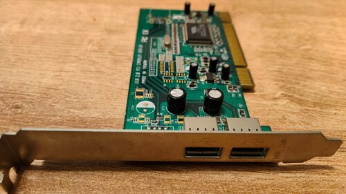 Περισσότερες πληροφορίες για "Εσωτερική κάρτα επέκτασης USB 2.0  /  VIA 2-Ports USB 2.0 PCI Controller Card VT6202 Chipset"