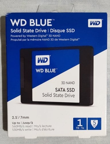 Περισσότερες πληροφορίες για "Western Digital BLUE 3D NAND SATA 1TB"