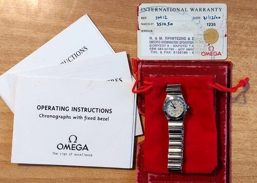 Περισσότερες πληροφορίες για "Omega Constellation Ladies"