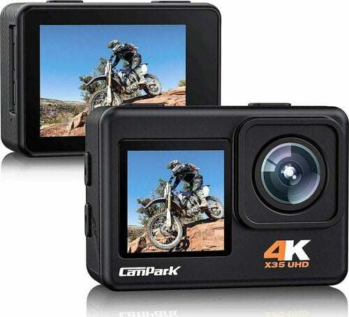 Περισσότερες πληροφορίες για "Campark X35 Action Camera 4K Ultra HD Υποβρύχια (με Θήκη) με WiFi Μαύρη με Οθόνη 2""