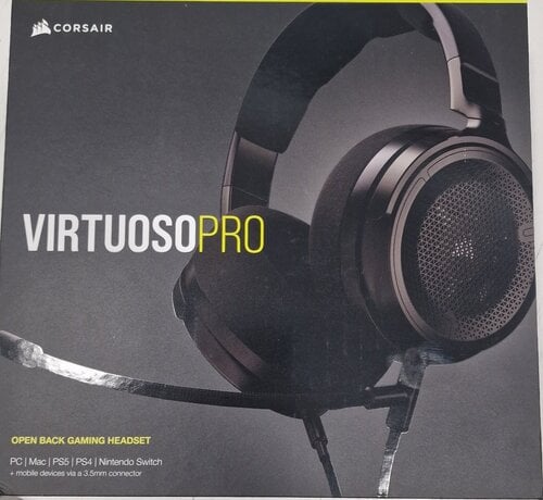 Περισσότερες πληροφορίες για "Corsair Virtuoso Pro Over Ear Gaming"