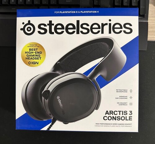 Περισσότερες πληροφορίες για "SteelSeries Arctis 3 Console Edition Gaming Headset (3.5mm) 61501"