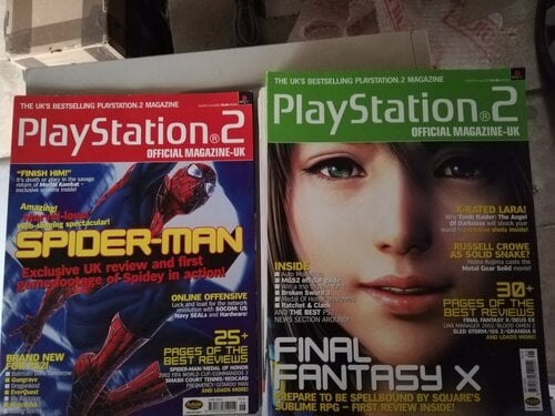 Περισσότερες πληροφορίες για "8 τεύχη του official Playstation 2 magazine"