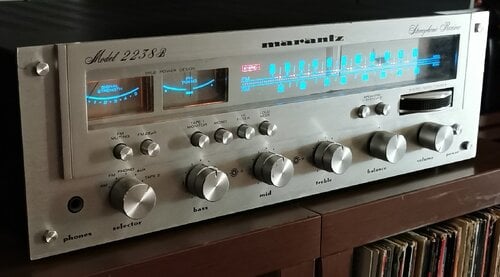 Περισσότερες πληροφορίες για "Marantz 2238B vintage ραδιοενισχυτής"