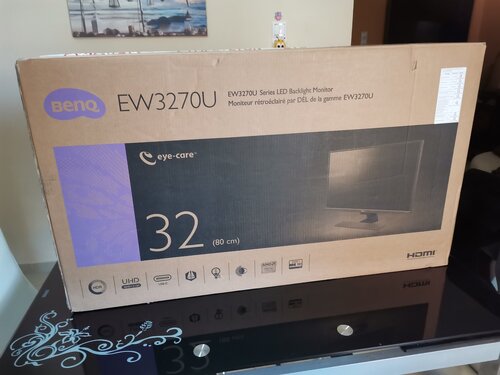 BenQ EW3270U VA HDR Monitor 31.5" 4K 3840x2160