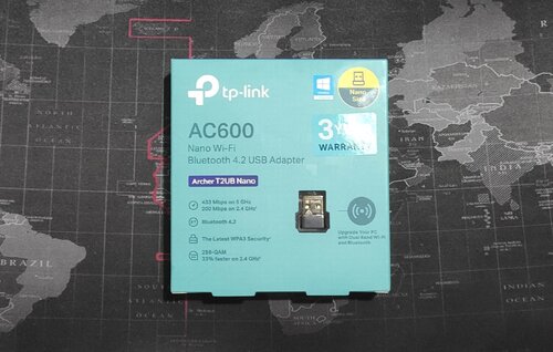 Περισσότερες πληροφορίες για "TP-LINK AC600 Nano Wi-Fi Bluetooth 4.2 USB Adapter (Archer T2UB Nano)"