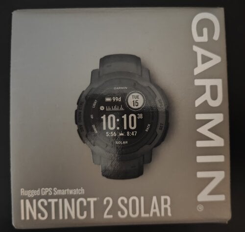 Περισσότερες πληροφορίες για "Garmin Instinct 2 Solar (45mm/Graphite/Πολυμερές) Σφραγισμένο"