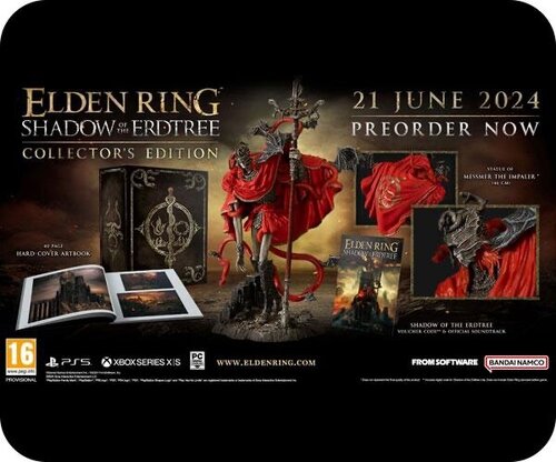 Περισσότερες πληροφορίες για "Elden Ring: Shadow of the Erdtree - Collector's Edition"