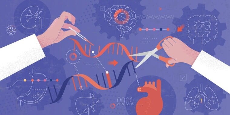 Ενδοφλέβια έγχυση επιτρέπει την τροποποίηση του γονιδίου που προκαλεί την κυστική ίνωση
