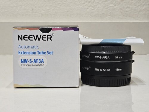 Neewer NW-S-AF3A extension tubes auto focus (Sony E-mount)