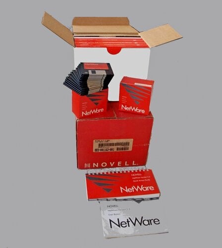 Περισσότερες πληροφορίες για "Novell Netware ver 2.2 - 3.11 - 3.12 - 3.2 - 4 - 5 (all boxed)"