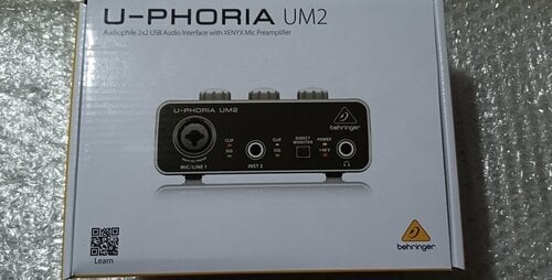 Περισσότερες πληροφορίες για "Behringer  U-PHORIA UM2"