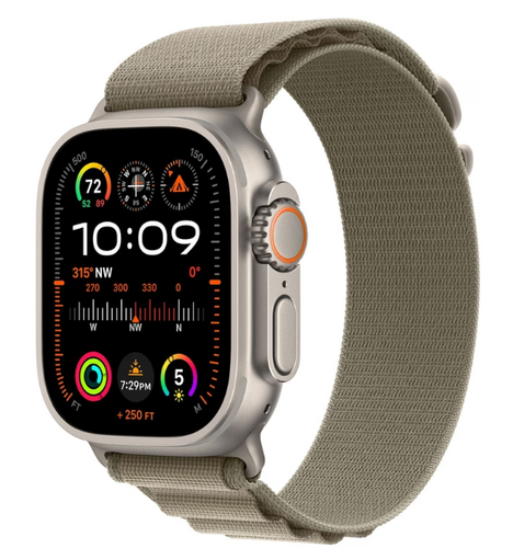Περισσότερες πληροφορίες για "Apple Watch Ultra 2 Olive Alpine Loop Titanium 49mm"