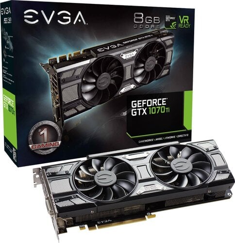 Περισσότερες πληροφορίες για "EVGA GeForce GTX1070ti 8GB SC Gaming ACX 3.0"