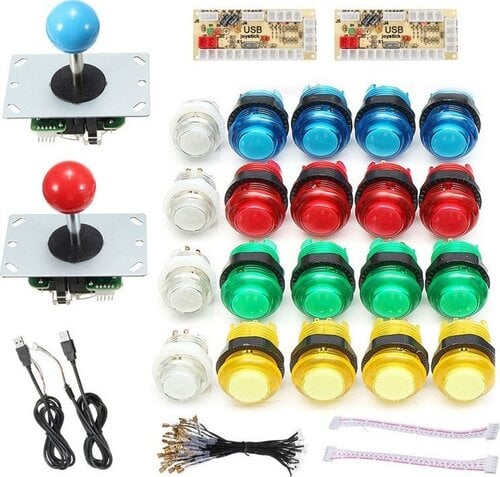 Περισσότερες πληροφορίες για "2 Players DIY Arcade Joystick Kit"