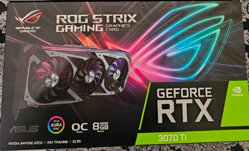 Περισσότερες πληροφορίες για "ASUS ROG STRIX 3070 Ti GAMING OC"