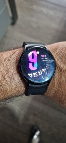 Περισσότερες πληροφορίες για "Samsung Galaxy Watch4 Aluminium 40mm Αδιάβροχο με Παλμογράφο (Black)"