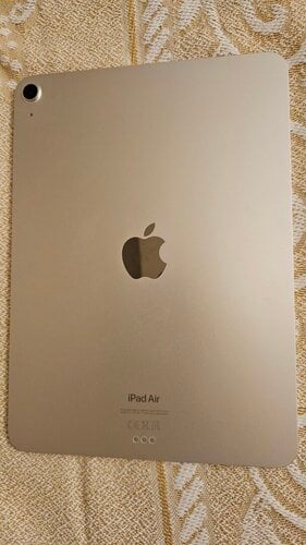 Περισσότερες πληροφορίες για "Apple iPad Air 2022 10.9" M1 Chip  5 generation με WiFi (8GB/256GB) Starlight εντός εγγύησης."