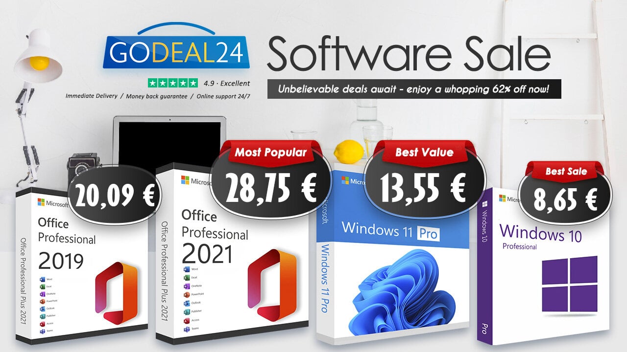 Περισσότερες πληροφορίες για "Η Godeal24 προσφέρει τεράστιες εκπτώσεις σε lifetime κλειδιά του Microsoft! Office 2021 Pro, στα 28,75€!"