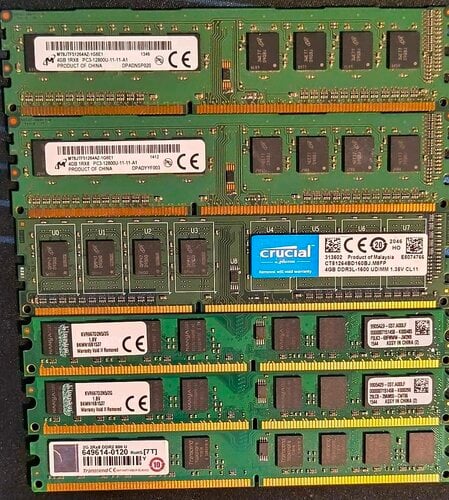 Περισσότερες πληροφορίες για "DDR3 & DDR2 DESKTOP RAM"